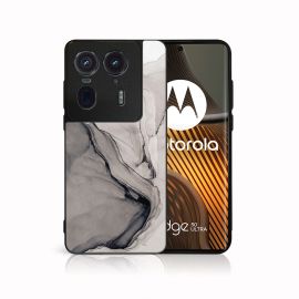 MY ART Copertura protettiva per Motorola Edge 50 Ultra BLACK INCHIOSTRO (146)