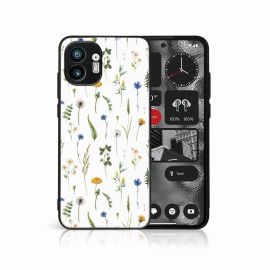 MY ART Custodia protettiva per Nothing Phone 1 FIORE DI CAMPO (153)
