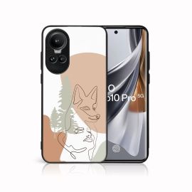 MY ART Cover protettiva per Oppo Reno10 5G / Reno10 Pro 5G FOX (191)