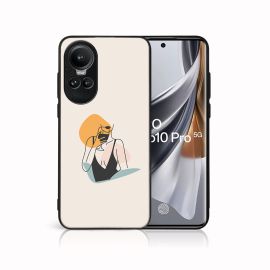 MY ART Calotta protettiva per Oppo Reno10 5G / Reno10 Pro 5G WOMAN (197)