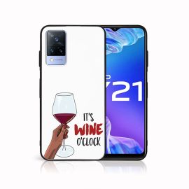 MY ART Cover in silicone Vivo Y21 / Y21s / Y33s WINE (007)