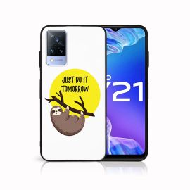 MY ART Custodia in silicone Vivo Y21 / Y21s / Y33s SLOTH (010)