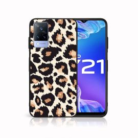 MY ART Cover in silicone Vivo Y21 / Y21s / Y33s LEOPARD (047)