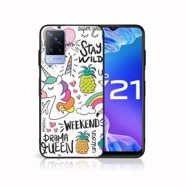 MY ART Custodia in silicone Vivo Y21 / Y21s / Y33s UNICORN (063)