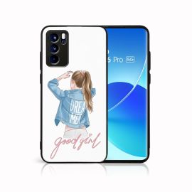 Cover MY ART in silicone Oppo Reno6 Pro 5G (Mediatek) GOOD GIRL (130)