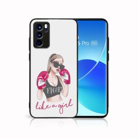 MY ART Cover in silicone Oppo Reno6 Pro 5G (Mediatek) FIGHTER (133)