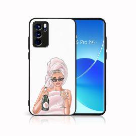 MY ART Cover in silicone Oppo Reno6 Pro 5G (Mediatek) CHAMPAGNE (134)