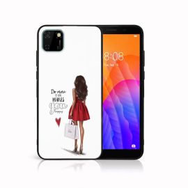 MY ART Cover in silicone Huawei Y5p DRESS RED (137)