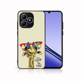 MY ART Calotta protettiva per Realme Note 50 GIRAFFE (180)