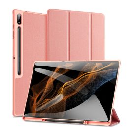Custodia DUX DOMO Flip per Samsung Galaxy Tab S8 Ultra rosa
