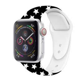 Cinturino Apple Watch 40mm (5a 4a generazione) 38mm (1a/2a/3a generazione) STARS