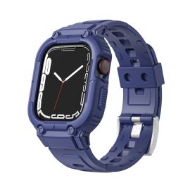 GLACIER Custodia protettiva con cinturino Apple Watch Ultra 1 / 2 49mm blu