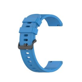 Cinturino universale RUBBER - larghezza 22 mm azzurro