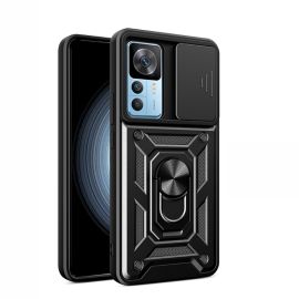 Cover RING CAMERA con supporto per Xiaomi 12T / 12T Pro nera