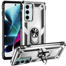RING Custodia protettiva per Motorola Moto G200 5G argento