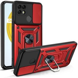 RING Custodia protettiva per Realme C21 / C11 2021 rossa