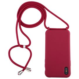 ROPE Cover con cordino Apple iPhone X/XS rosso