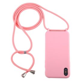 ROPE Cover con cordino Apple iPhone X/XS rosa
