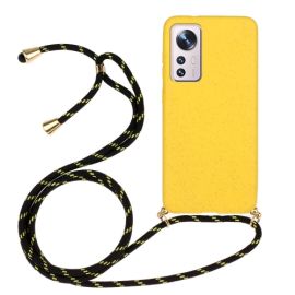 ROPE Cover con cordino Xiaomi 12 / Xiaomi 12X giallo
