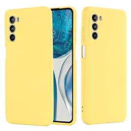 RUBBER Cover protettiva Motorola Moto G52 / G82 5G gialla