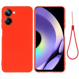 Cover protettiva RUBBER per Realme 10 rossa