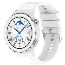 Cinturino RUBBER Huawei Watch GT 3 Pro 43mm bianco