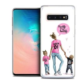 PROTEMIO MY ART Ochranný kryt Samsung Galaxy S10 Plus  MOM (119)