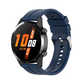 Cinturino in SILICONE Huawei Watch GT 3 42mm blu scuro