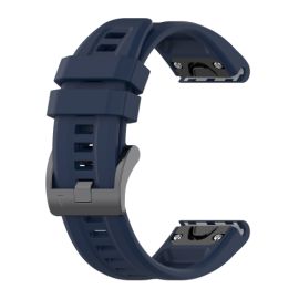 Cinturino in SILICONE per Garmin Fenix 7S / 7S Pro / 7S Solar / 7S Sapphire blu scuro