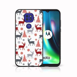 Cover MY ART con design natalizio Motorola Moto G9 Play / E7 Plus DEER (068)