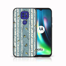 Cover MY ART con design natalizio Motorola Moto G9 Play / E7 Plus BIRCH (072)
