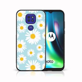 MY ART Cover in silicone Motorola Moto G9 Play / E7 Plus CAMOMILLA (124)