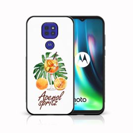 MY ART Cover in silicone Motorola Moto G9 Play / E7 Plus APEROL (127)