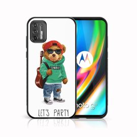MY ART Cover in silicone Motorola Moto G9 Plus BEAR (177)