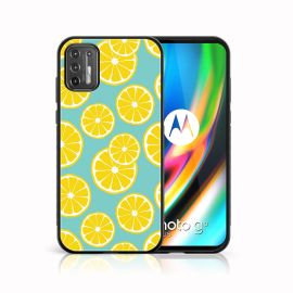 MY ART Cover in silicone Motorola Moto G9 Plus LIMONE (121)