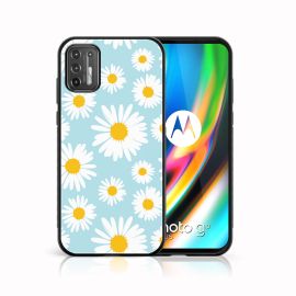 MY ART Cover in silicone Motorola Moto G9 Plus CAMOMILLA (124)
