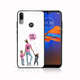 MY ART Cover in silicone Motorola Moto E6 Plus MOM (119)