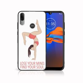 MY ART Cover in silicone Motorola Moto E6 Plus YOGA (125)