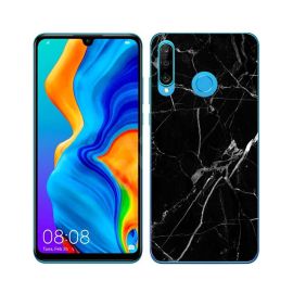 MY ART Custodia protettiva Huawei P30 Lite MARBLE BLACK (142)
