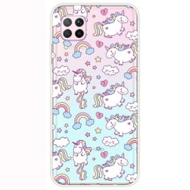 Cover in silicone ART Huawei P40 Lite UNICORN