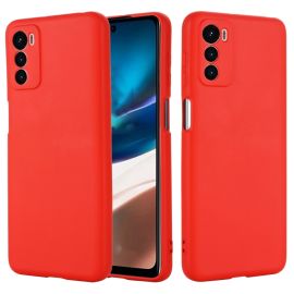 Cover protettiva RUBBER Motorola Moto G42 rossa