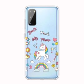 Cover ART Silicon Samsung Galaxy A41 UNICORN