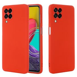 Cover protettiva RUBBER Samsung Galaxy M53 5G rossa