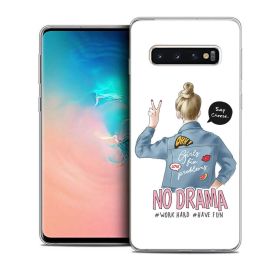 Custodia protettiva MY ART Samsung Galaxy S10 NO DRAMA (138)