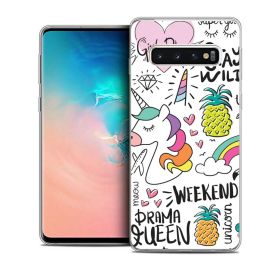 MY ART Cover protettiva Samsung Galaxy S10 UNICORN (063)