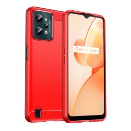 Cover FLEXI TPU per Realme C31 rossa