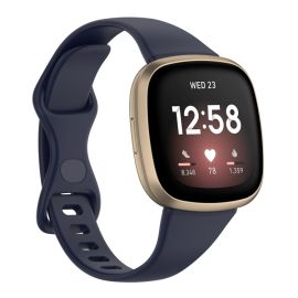 Cinturino BUTTERFLY per Fitbit Versa 4/3 / Fitbit Sense blu scuro