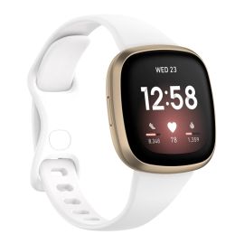 Cinturino BUTTERFLY per Fitbit Versa 4/3 / Fitbit Sense bianco