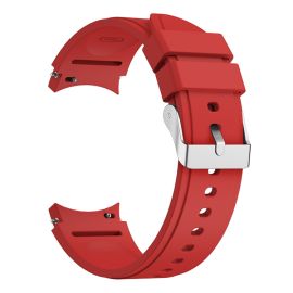 Cinturino SOFT per Samsung Galaxy Watch 4 (40 / 44mm) 4 Classic (42 / 46mm) rosso