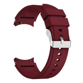 Cinturino SOFT per Samsung Galaxy Watch 4 (40/44mm) 4 Classic (42/46mm) bordeaux